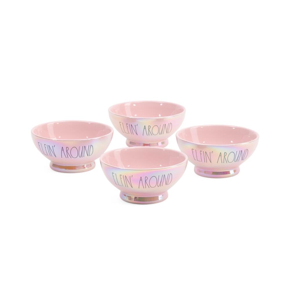 RAE DUNN 4pk Elfin Around Bowls